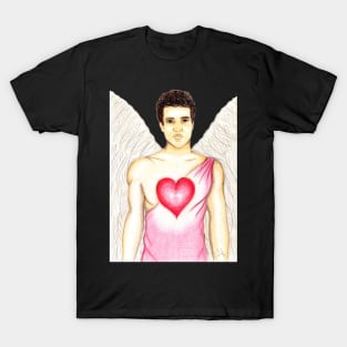 The love of Archangel Chamuel- Light Blue T-Shirt